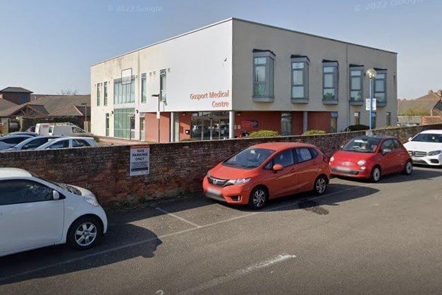 At Gosport Medical Centre in Bury Road, 46.9 per cent of people responding to the survey rated their experience of booking an appointment as good or fairly good. Picture: Google Maps