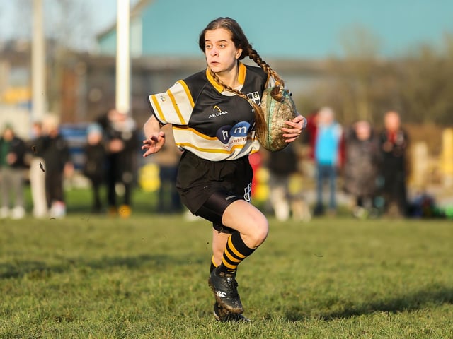 A Portsmouth Valkyries player. Picture by Nathan Lipsham