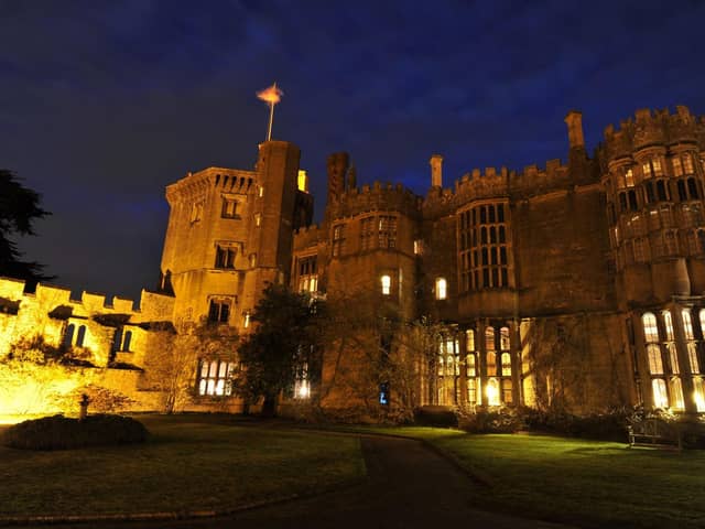 Thornbury Castle boats 27 bedchambers each one taking its name from one of the fiery monarch’s six wives or other famous Tudor figures.
