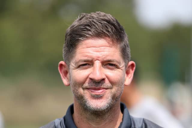 Hayling boss Dan Bishop. Picture: Chris Moorhouse    (080820-17)