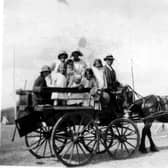 All aboard for the ferry at Eastney. Taken in 1931 we see the only transport available from Bransbury Park to the Hayling Ferry at Eastney.
Picture: Courtesy of Gwenda Cooper