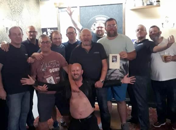 Admiral Drake (from left) Barry Stevens, Gareth Evans, Dennis Smith, Sam Head, Jim Brooker, Mike Symes (kneeling), Gary Collis, Adam Lipscombe, Danny Smith, Dan Stapley and Phil Harty