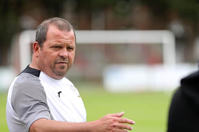 Horndean manager Michael Birmingham. Picture: Chris Moorhouse (jpns 100721-43)