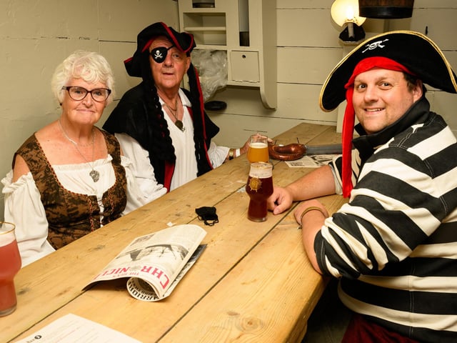 There were smiles all round at the event.
Picture: Keith Woodland (170721-15)