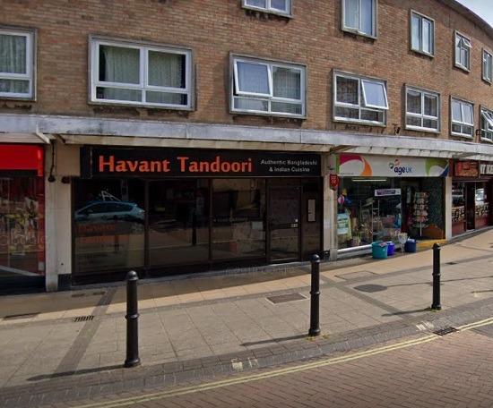 Havant Tandoori, on Market Parade, was ranked 17th by TripAdvisor. It has a four rating from 81 reviews.