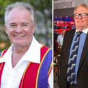 Bobby Davro, left, and Jim Davidson
