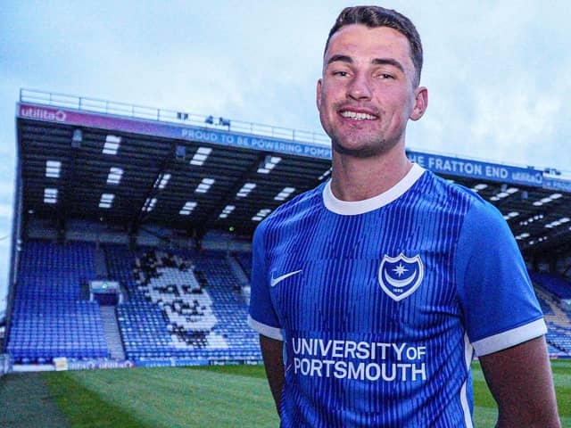 Regan Poole has signed a two-year deal at Fratton Park