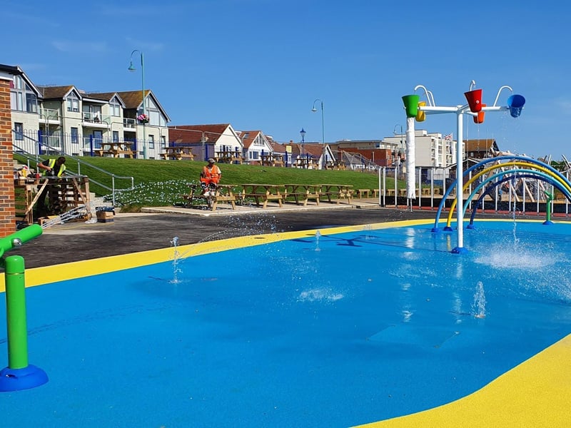 Lee-on-the-Solent splash park near to the Beach Road carpark is in a perfect spot right by the beach making it the perfect location to visit in the summer. It also has a park nearby. It opened on 6 May and is open each day from 10am to 7pm. Free entry.