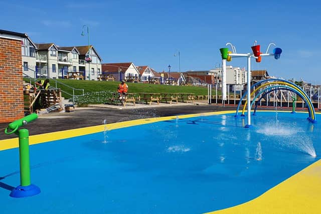 Lee-on-the-Solent splash park will be closed for a week while the splash pad is resurfaced.