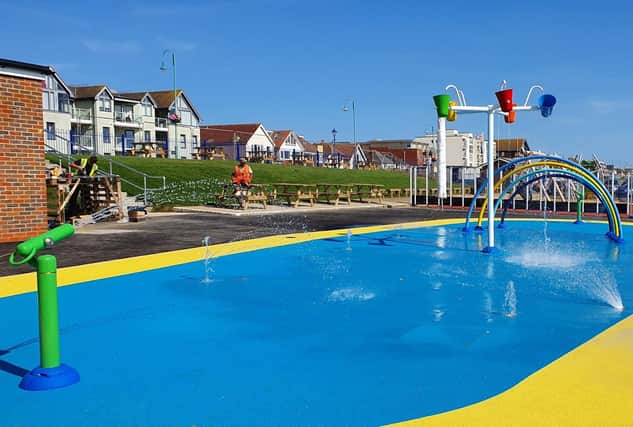 Lee-on-the-Solent splash park will be closed for a week while the splash pad is resurfaced.