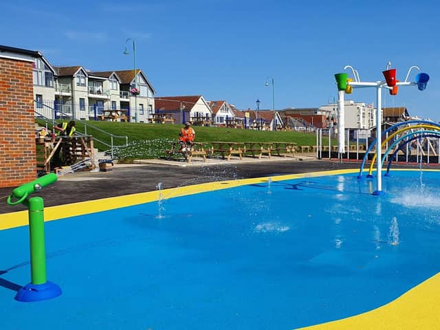 Lee-on-the-Solent splash park will be closed for a week while the splash pad is resurfaced.