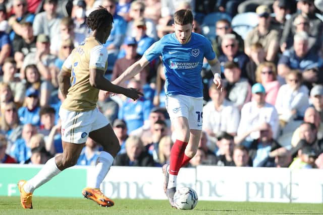 George Hirst started against Wycombe.   Picture: Joe Pepler