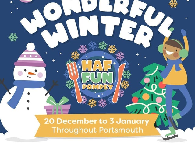 HAF Fun Pompey winter programme 2025