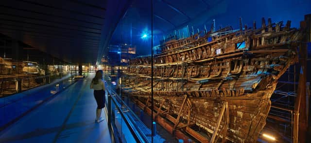 The remains of the Mary Rose are one of Portsmouth's most popular tourist attractions.