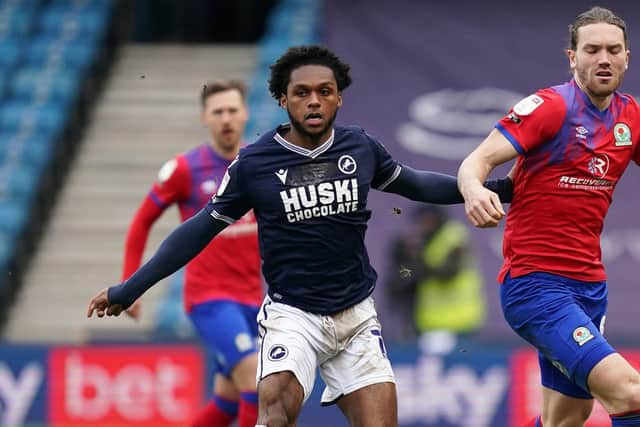 Mahlon Romeo is handed his Pompey debut in tonight's Papa John's Trophy encounter with AFC Wimbledon. Picture: John Walton/PA Wire