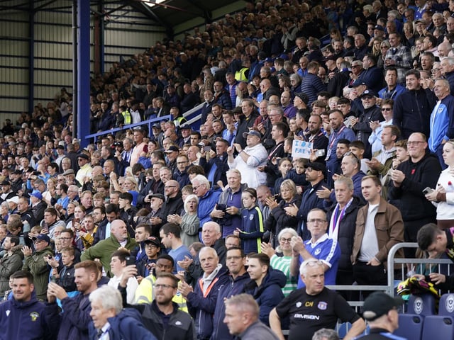 .A crowd of 17,911 saw the Blues leave it late to see off Carlisle.