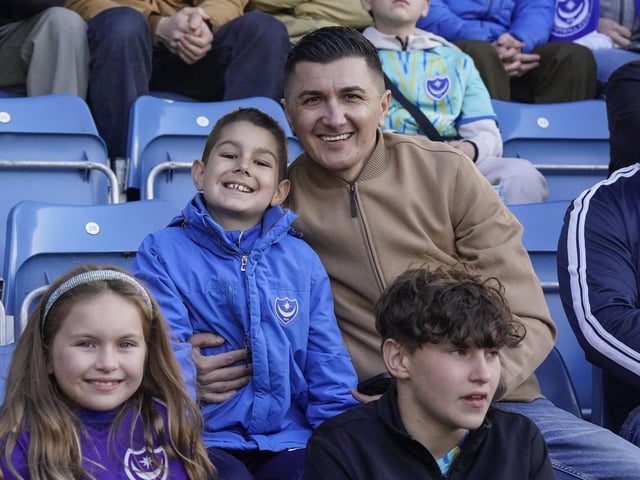 Pompey fans played a big role in carrying their team to a massive three points in their Championship survival battle against Blackburn Rovers.