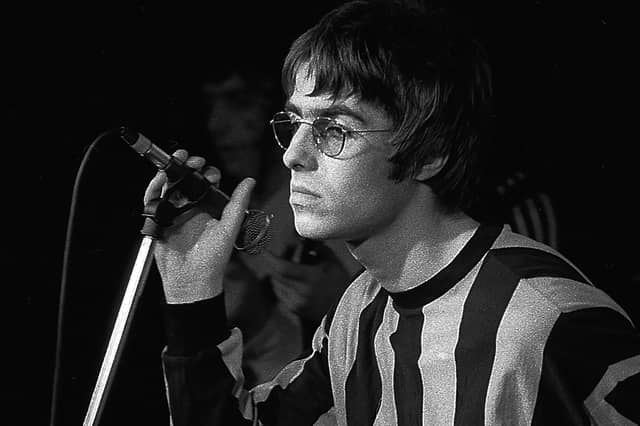 Oasis performing on May 2,1994 at The Wedgewood Rooms, Southsea Picture: Paul Windsor