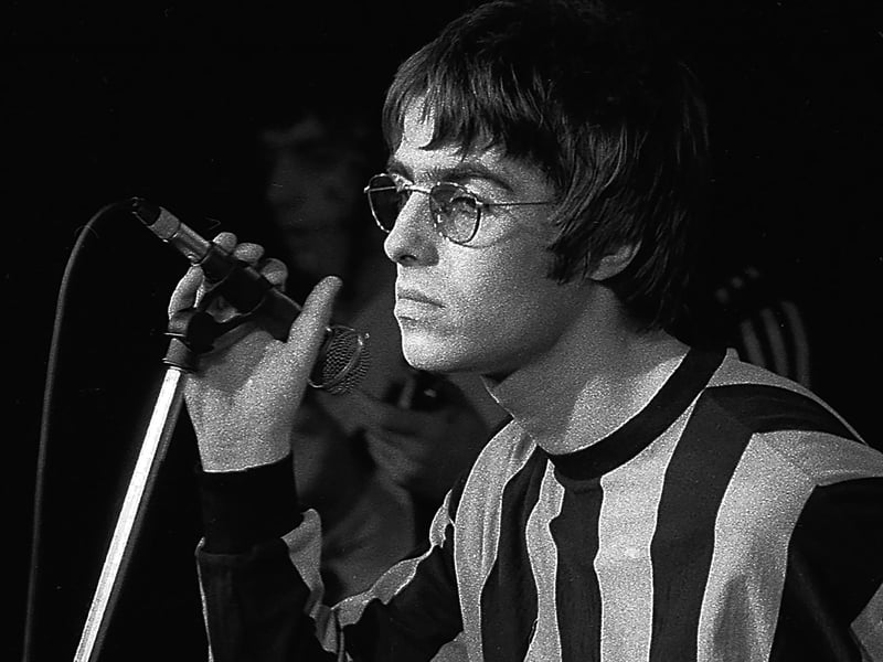 Oasis performing on May  2,1994 at The Wedgewood Rooms, Southsea Picture: Paul Windsor