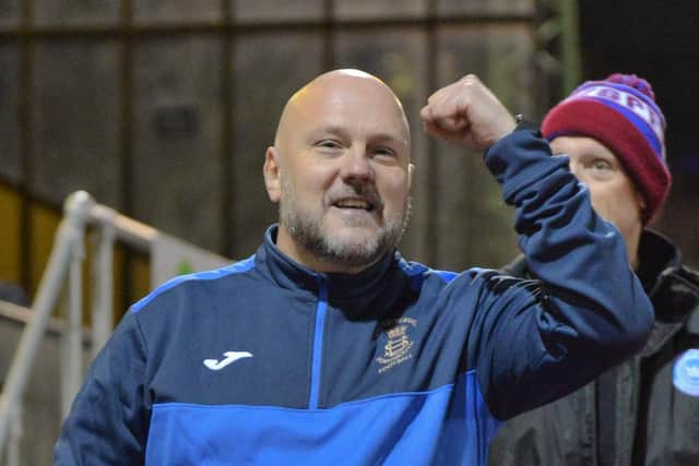 US Portsmouth manager Glenn Turnbull. Picture: Daniel Haswell