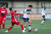 Hawks in action against Hungerford Town in the National League South earlier this month. One National League North chairman is saying all clubs have a 'moral obligation' to finish the 2020/21 season. Picture: Chris Moorhouse