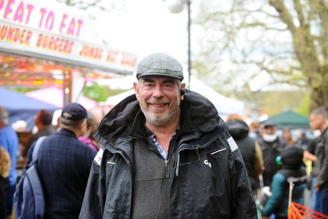 Commentator Ian Miller has been part of the May Fayre for over since it started in 1985.

Picture: Sarah Standing