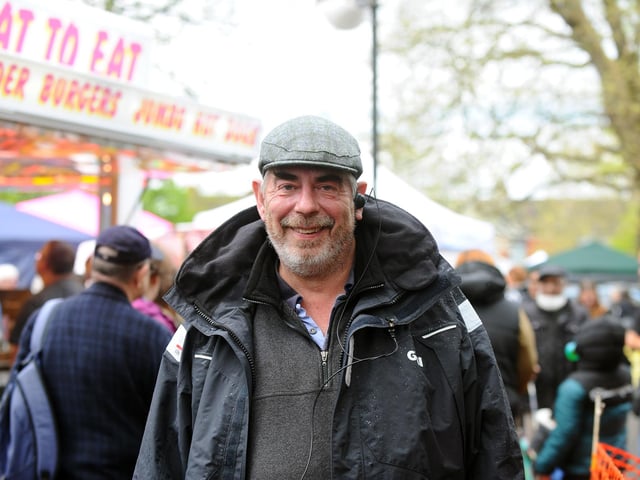 Commentator Ian Miller has been part of the May Fayre for over since it started in 1985.

Picture: Sarah Standing