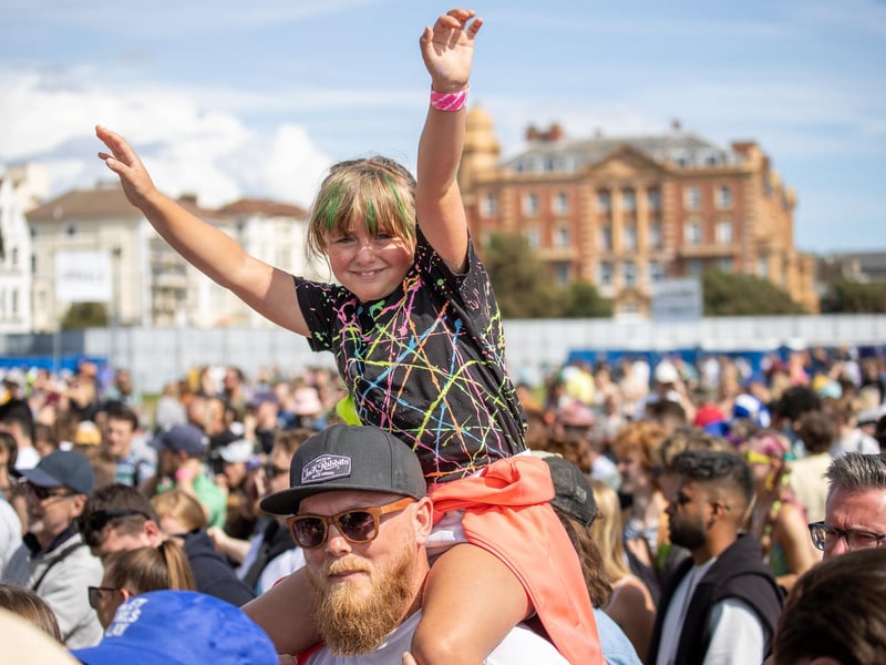 Enjoying the music and the sunshine at Victorious
Photo by Alex Shute