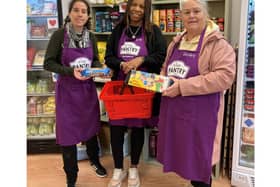 Portsmouth's Mustard Seed Ministries received £1,500 to buy fruit, vegetables, meat and dairy for those in need.