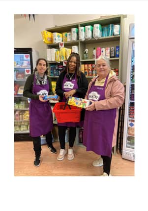Portsmouth's Mustard Seed Ministries received £1,500 to buy fruit, vegetables, meat and dairy for those in need.