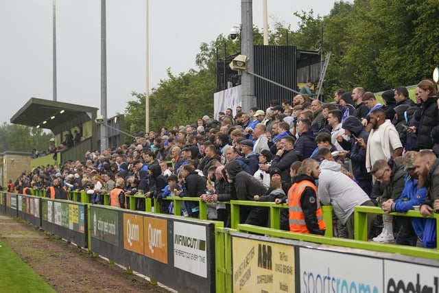 1,037 Pompey fans made the midweek trip to Forest Green Rovers for the Carabao Cup game at New Lawn