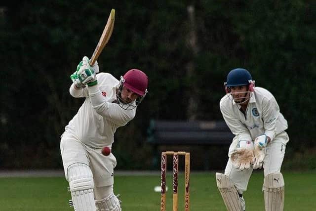 Tom Kent batted throughout Fareham & Crofton's reply, ending with an undefeated half century in a Hampshire League win against Hythe & Dibden.
