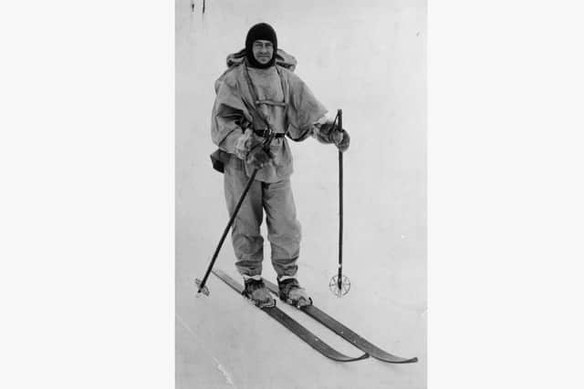 British explorer Robert Falcon Scott during his doomed expedition to the Antarctic, circa 1912. 
Picture: Hulton Archive/Getty Images