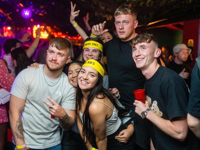 Party goers