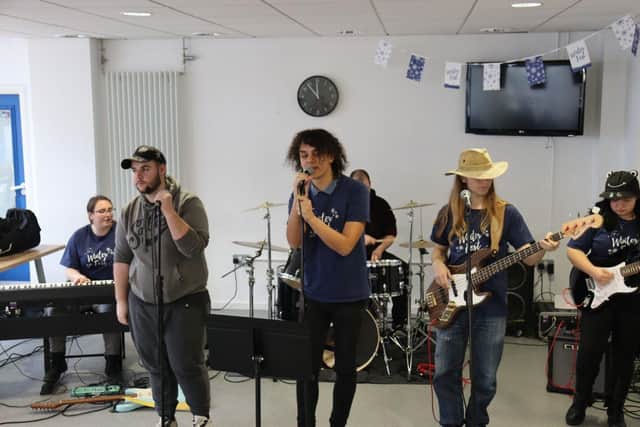 Students entertaining at last year’s Winter Fest