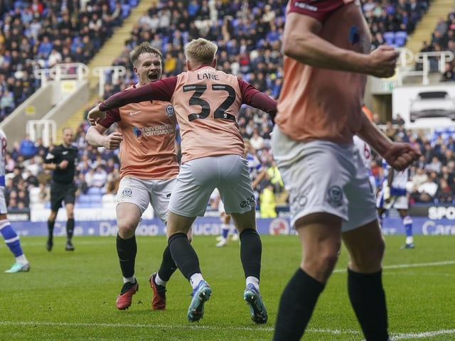 You've got to love this picture of Terry Devlin after he put Pompey 3-2 up.