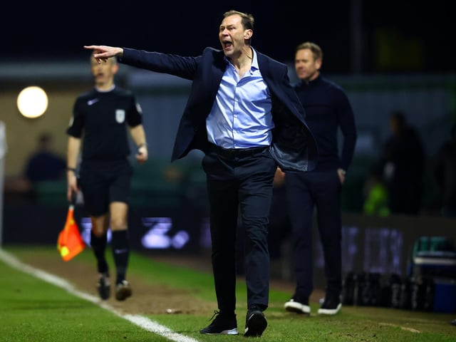 Average spell in charge: 18 months.
Longest serving manager of past 10 years: Mark Cooper (May 2016 - May 2021).
Pictured above: Current manager Duncan Ferguson (appointed January 2023).