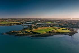 Aerial view of the Tipner West site as it is currently. Photo: © Strong Island