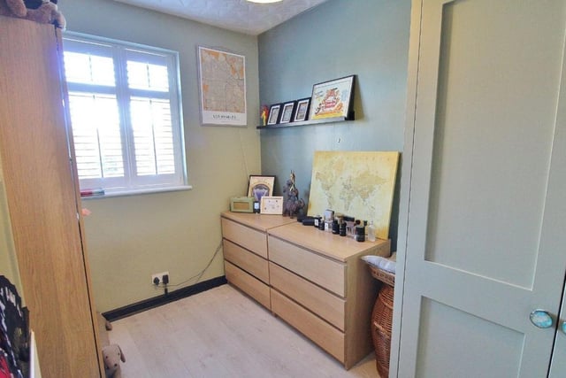 This property comes with two bedrooms, one bathroom and two reception rooms, as well as a garden area.