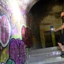 Colin Smith (37) from Southsea, otherwise known as The Bearded Explorer, is now a full time urban explorer.

Picture: Sarah Standing (260822-2197)