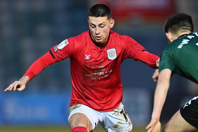 Owen Dale in action for Crewe. Picture: Dan Mullan/Getty Images)