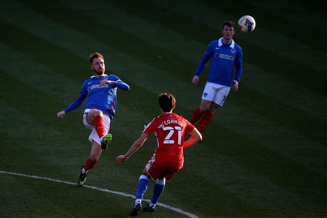 Pompey skipper Tom Naylor today (Photo by Warren Little/Getty Images)