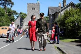 Pictured is Rosie Lou and Lawrence McDermott. Picture: Sam Stephenson.