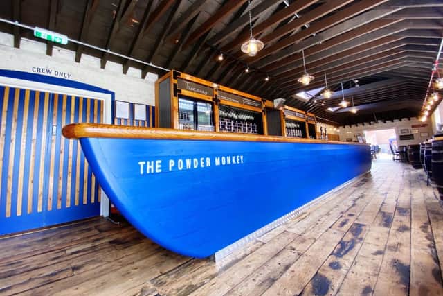 The Powder Monkey Taphouse, in Priddy's Hard. Picture: Powder Monkey Brewing
