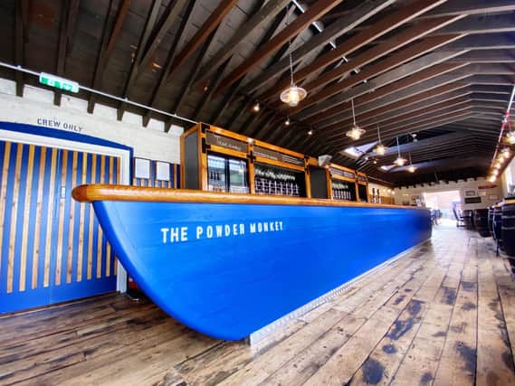 The Powder Monkey Taphouse, in Priddy's Hard. Picture: Powder Monkey Brewing