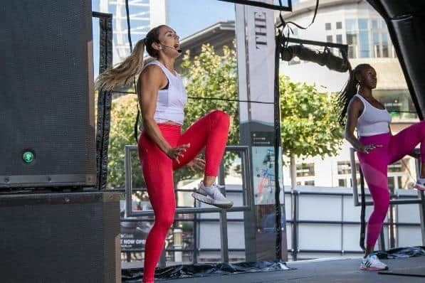 Activities will include cold Water Immersion, Floating Mindfulness, Live DJs, Mindset workshops, Street Dance, Tai Chi, Yoga, and Zumba
Picture: Landsec Group PLC