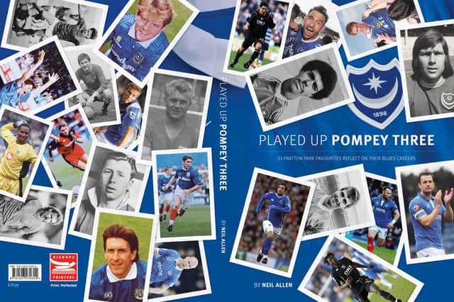 Played Up Pompey is available from Amazon, Waterstones, the Pompey Store and The Petersfield Bookshop.