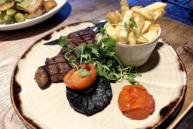 The Owton dry-aged 8oz sirloin.