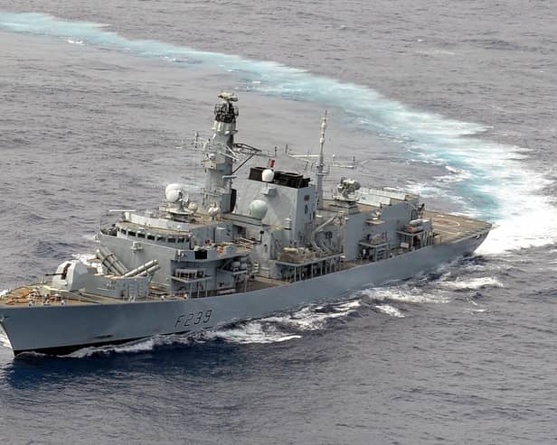 HMS Richmond Picture: Royal Navy