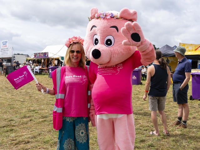 Rose Road Association at Wickham Festival